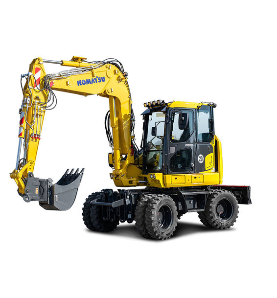 KOMATSU EUROPE INTRODUCES THE PW98MR-11 EXCAVATOR